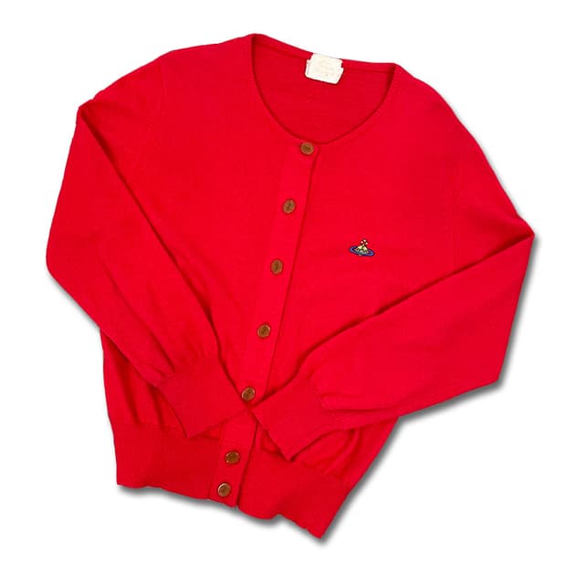 비비안웨스트우드 앙고라 가디건