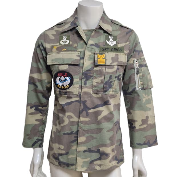 육군 구형 상사 초기형 독사복 전투복 상의 자켓 (S)