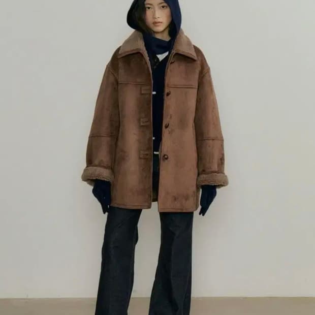 링서울 울 시어링 무스탕