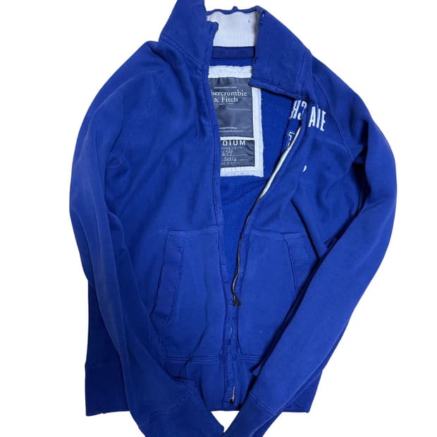 아베크롬비 앤 피치(Abercrombie & Fitch) 블루 집업 져지