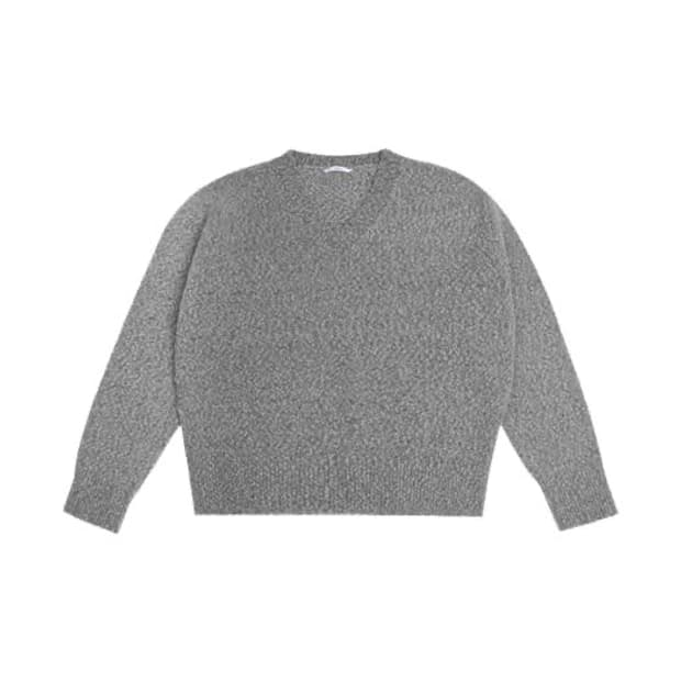 [M] STU 24FW 카센티노 브이넥 니트 그레이