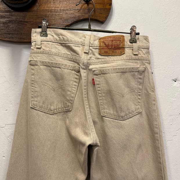 28inch) 90s USA 리바이스 550 Relaxed Tapered