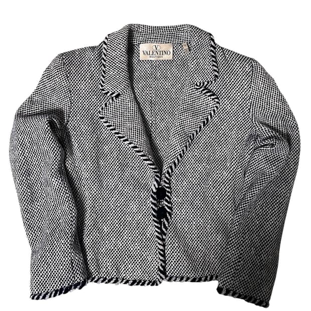 발렌티노 부티크(made in Italy) 트위드 자켓