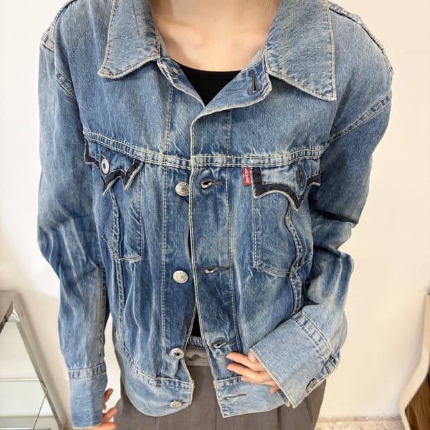 리바이스 데님 자켓 