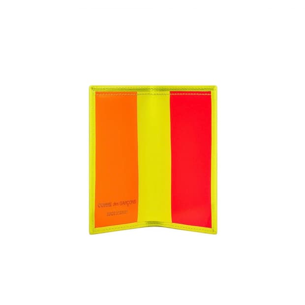 꼼데가르송 네온 카드 케이스