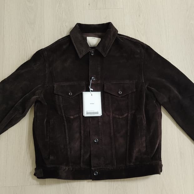 포터리 코듀로이 트러커 자켓 타입 3 브라운 색상 사이즈2 새상품