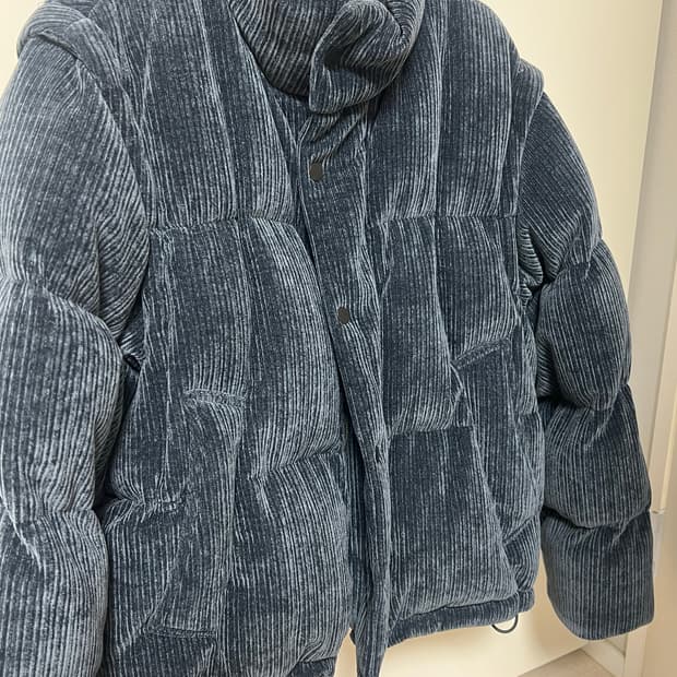 벨리에 코듀로이 패딩 L