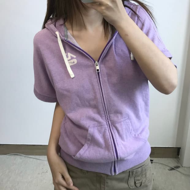 나이키 00‘s 반팔 후드집업