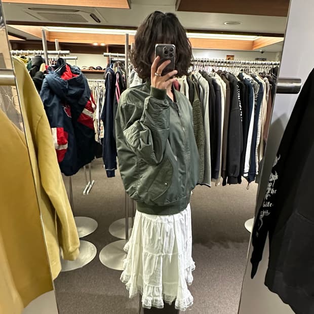 M)유니클로 빈티지 MA-1 항공점퍼