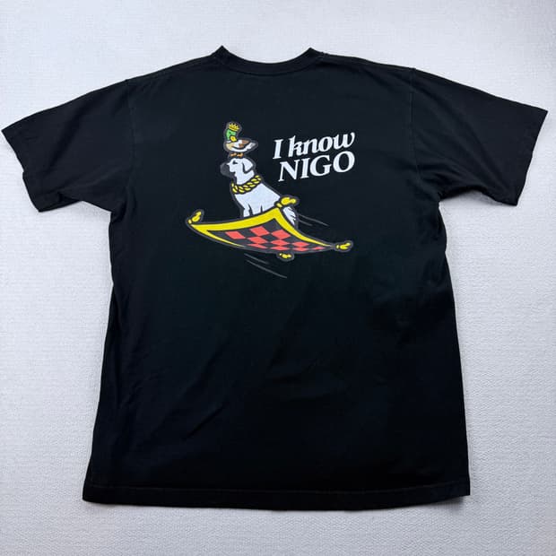 I KNOW NIGO 니고 머천 반팔티셔츠