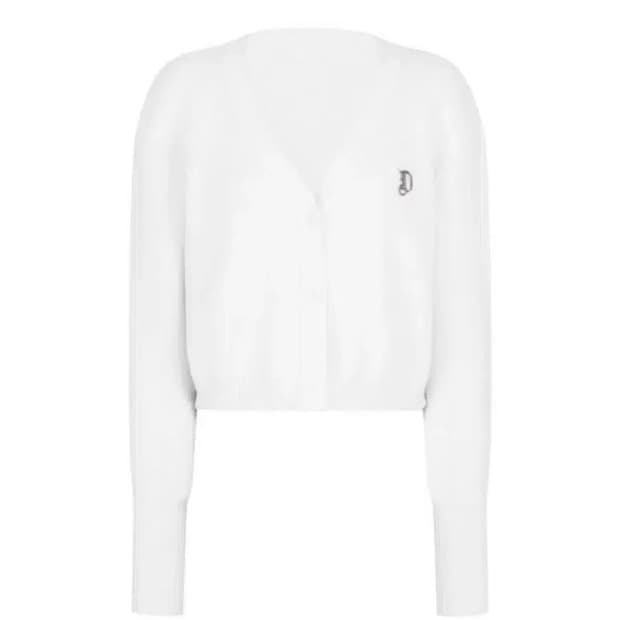 새상품 12.8>5.5) 오도어 본 가디건 화이트