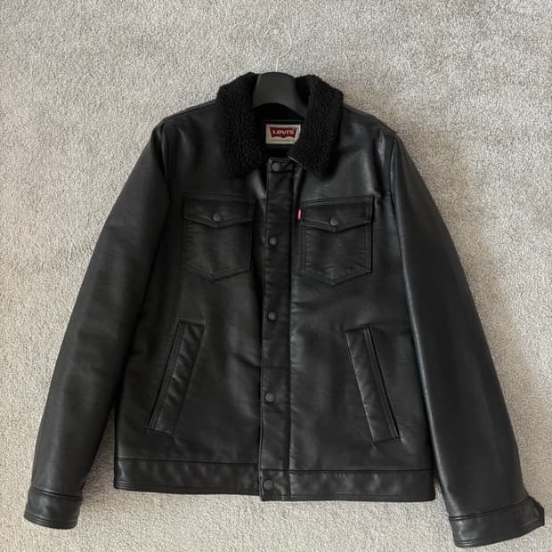 리바이스 레더 자켓 (최상급)