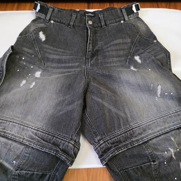 파프롬왓 레이어드 워크 쇼츠 팬츠