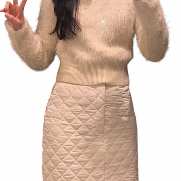 자라 패딩스커트