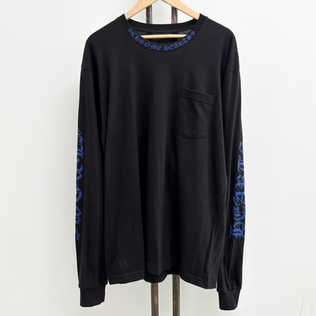 [XL]크롬하츠 넥 스크립크 롱 슬리브