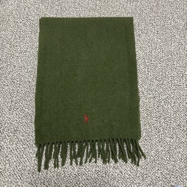 [택포,램스울100] 폴로 랄프로렌 이태리 머플러 목도리 [A]