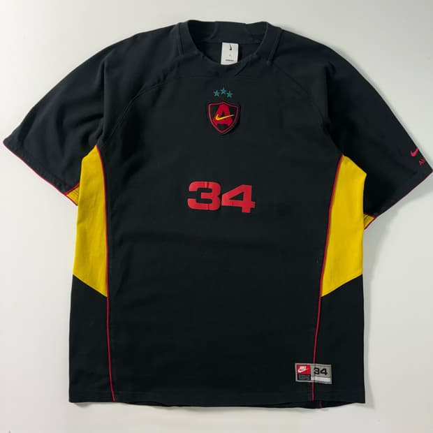 Nike  나이키 x 앰부쉬 져지탑 블랙 반팔 티셔츠 