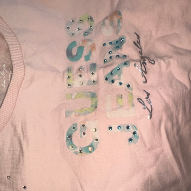 게스 빈티지 롱슬리브 갸루 