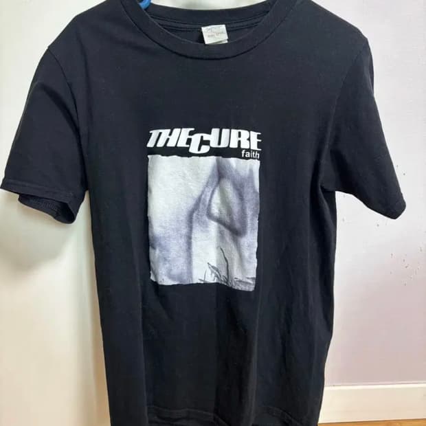 빈티지 더 큐어 The Cure 락밴드 티셔츠