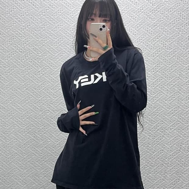 오클리 올드스쿨 빈티지 빅로고 롱슬리브 XL C10619