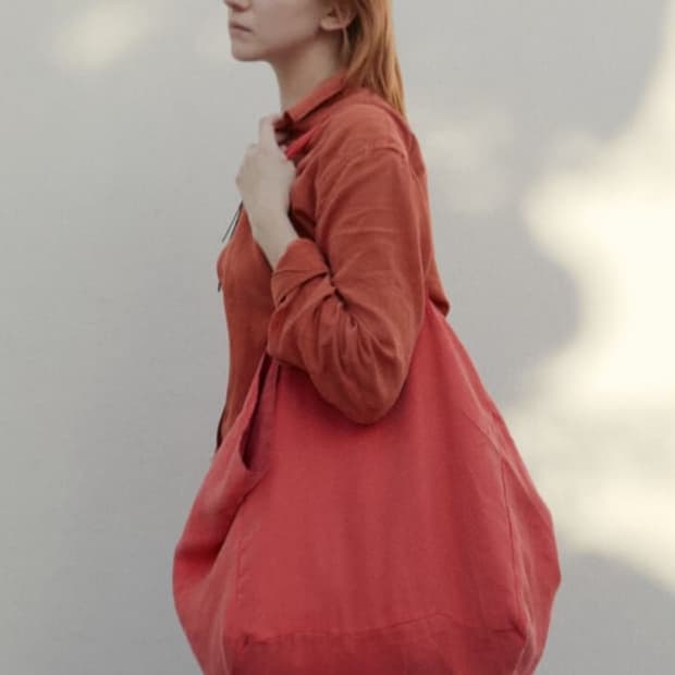 머듈 라운지백 레드