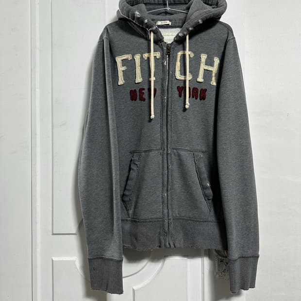 아베크롬비 로고 후드집업