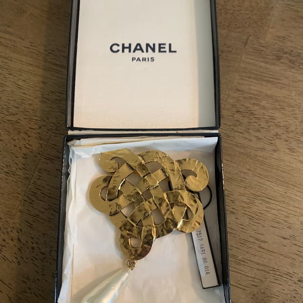 샤넬 1970년대 빈티지 브로치