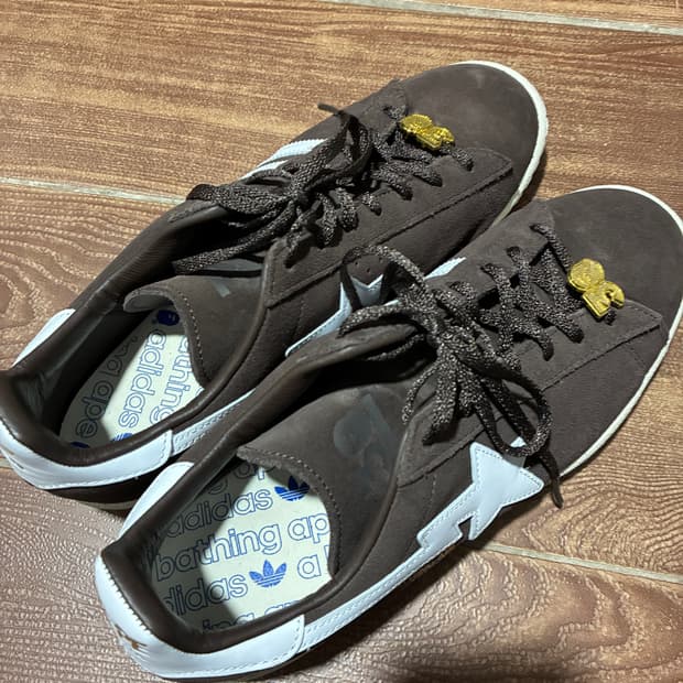 아디다스X베이프 30주년 캠퍼스 브라운