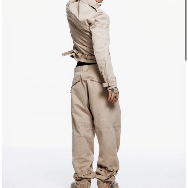 HYEIN SEO 혜인서 워싱 라이더 팬츠