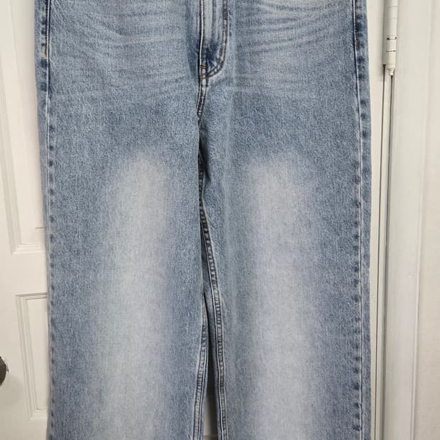 새상품)세터 브루클린 뉴트로 와이드 데님팬츠 L