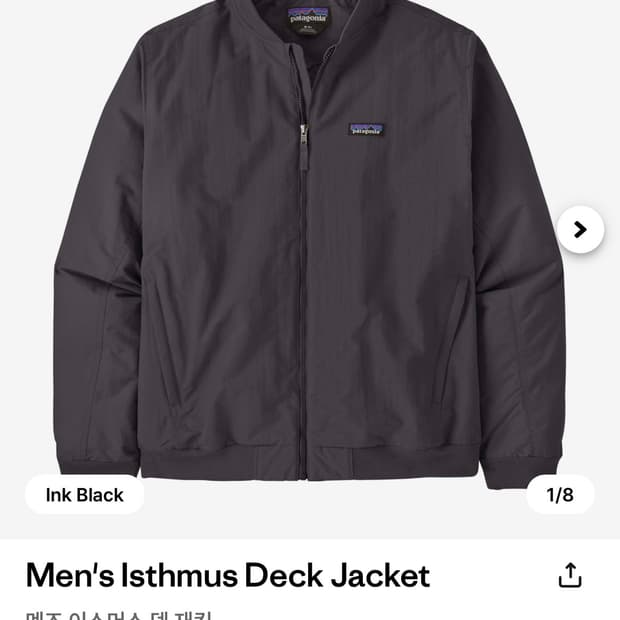 파타고니아 이스머스 덱 자켓 L 판매합니닷 ⭐️