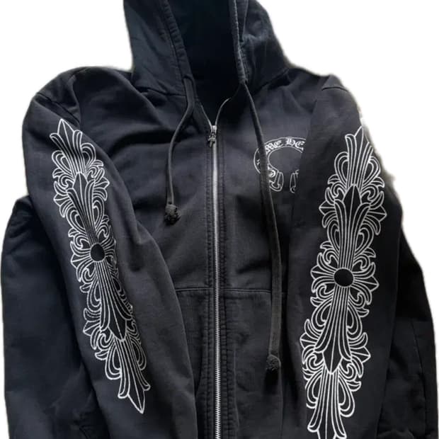 크롬하츠 홀스슈 후드집업