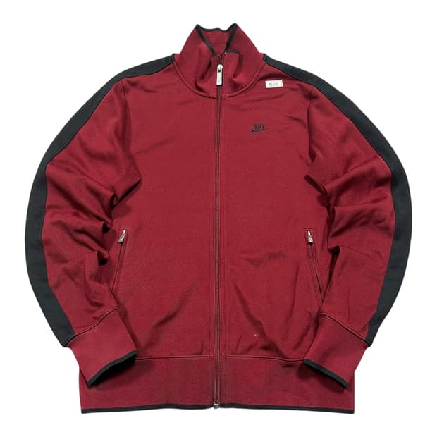 ✨ (바배) 나이키 버건디 사이드라인 트랙탑 져지 