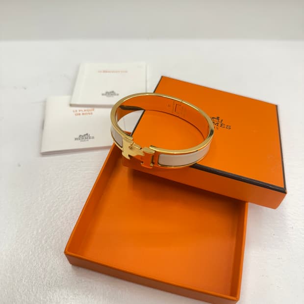 [pm] 에르메스 클릭아슈 화이트 골드