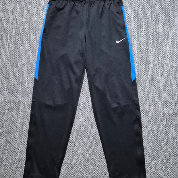 나이키 스우시 트랙팬츠 M 블랙
