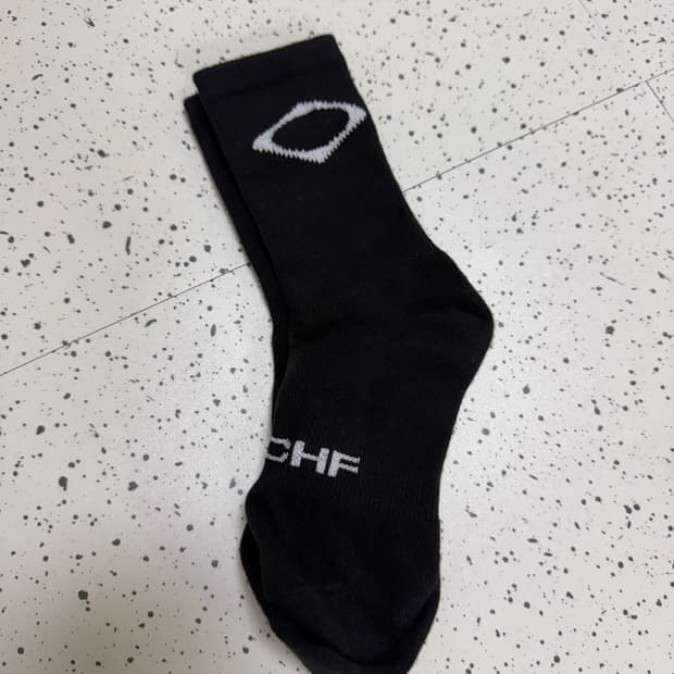 미스치프 롬버스 양말 블랙