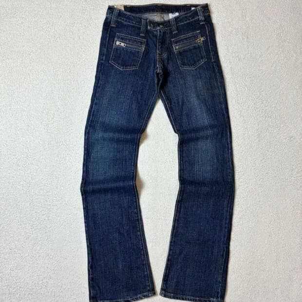 리바이스 밀레니엄 로우라이즈 부츠컷 데님팬츠