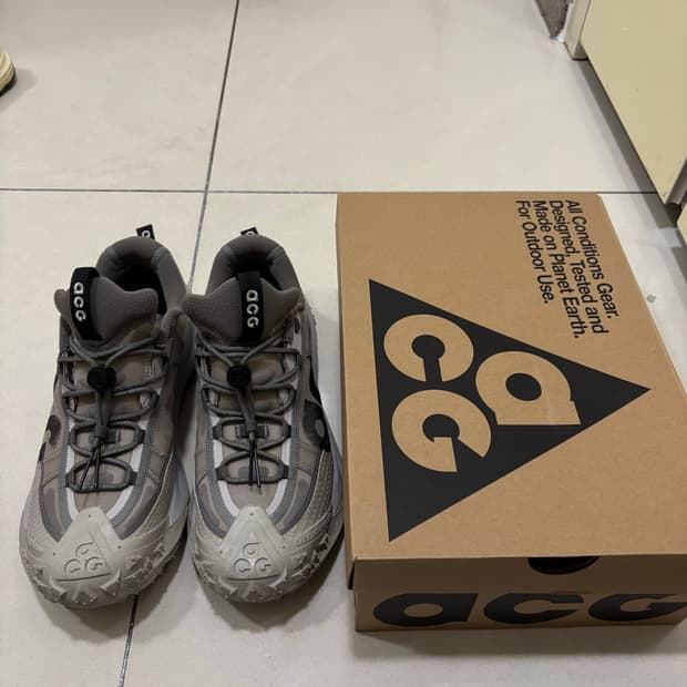 [285] 나이키 ACG 마운틴 플라이 2 로우 라이트 아이언 오어 블랙