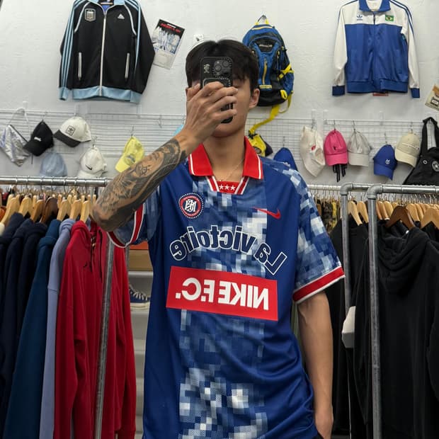 나이키 올드스쿨 FC 홈 풋볼 져지 XL