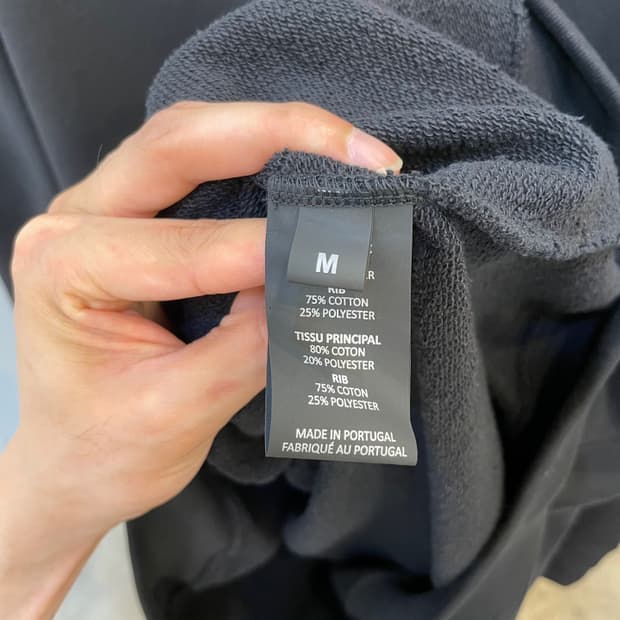 Vetements 베트멍 크리스탈 로고 오버사이즈 후드