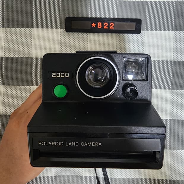 폴라로이드 랜드카메라 2000 필름카메라