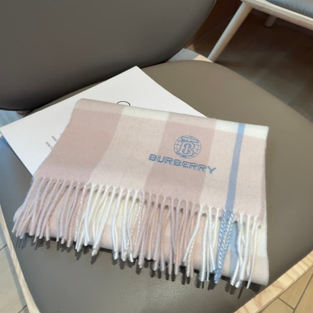 버버리 양면 머플러 램스울 100% 추동 단품
