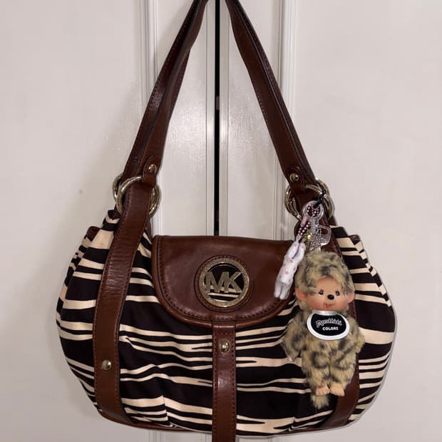 Michael kors Zebra pattern shoulder bag
