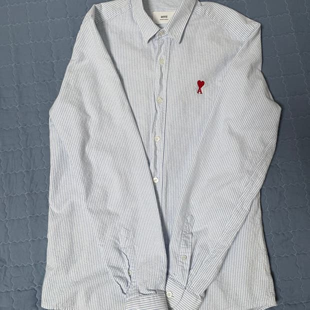 아미 스트라이프 셔츠 40