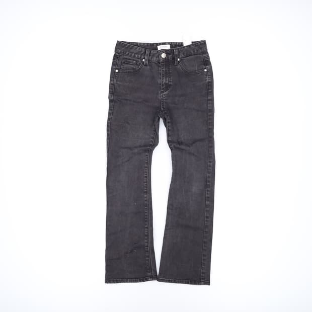 25 게스 여성 흑청 부츠컷 데님 0402H1