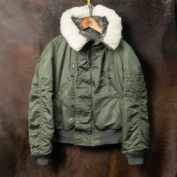 [L] 80s 미군 오리지널 N-2B 플라이트 파카 