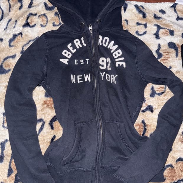 아베크롬비 딱붙 후드집업 