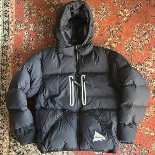 그라미치 x 윈드윈더 블랙 패딩 XL (