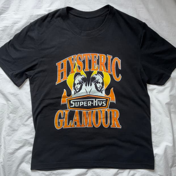 Hysteric Glamour 히스테릭 글래머 슈퍼 히스 반팔