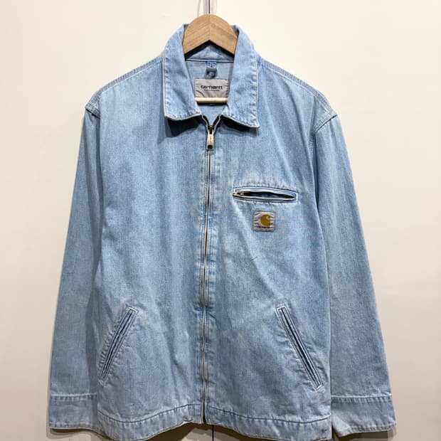 칼하트 WIP 디트로이트 데님 자켓